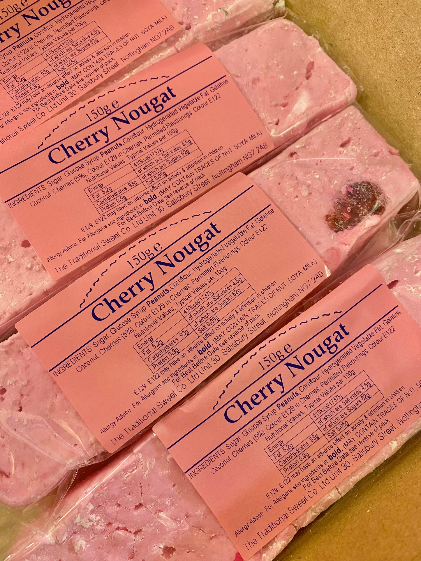 Cherry Nougat 150g