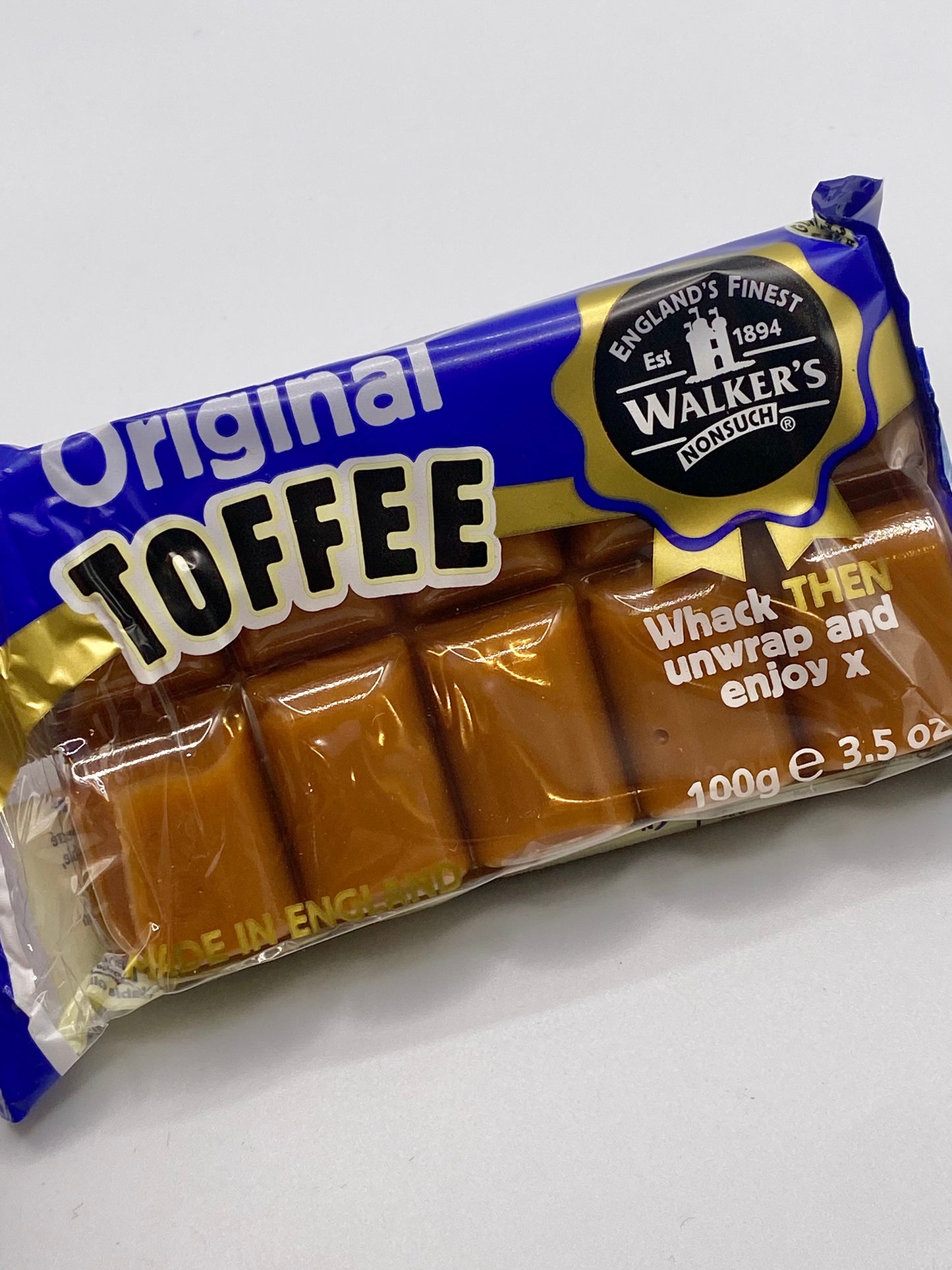 Walkers Toffee Bar