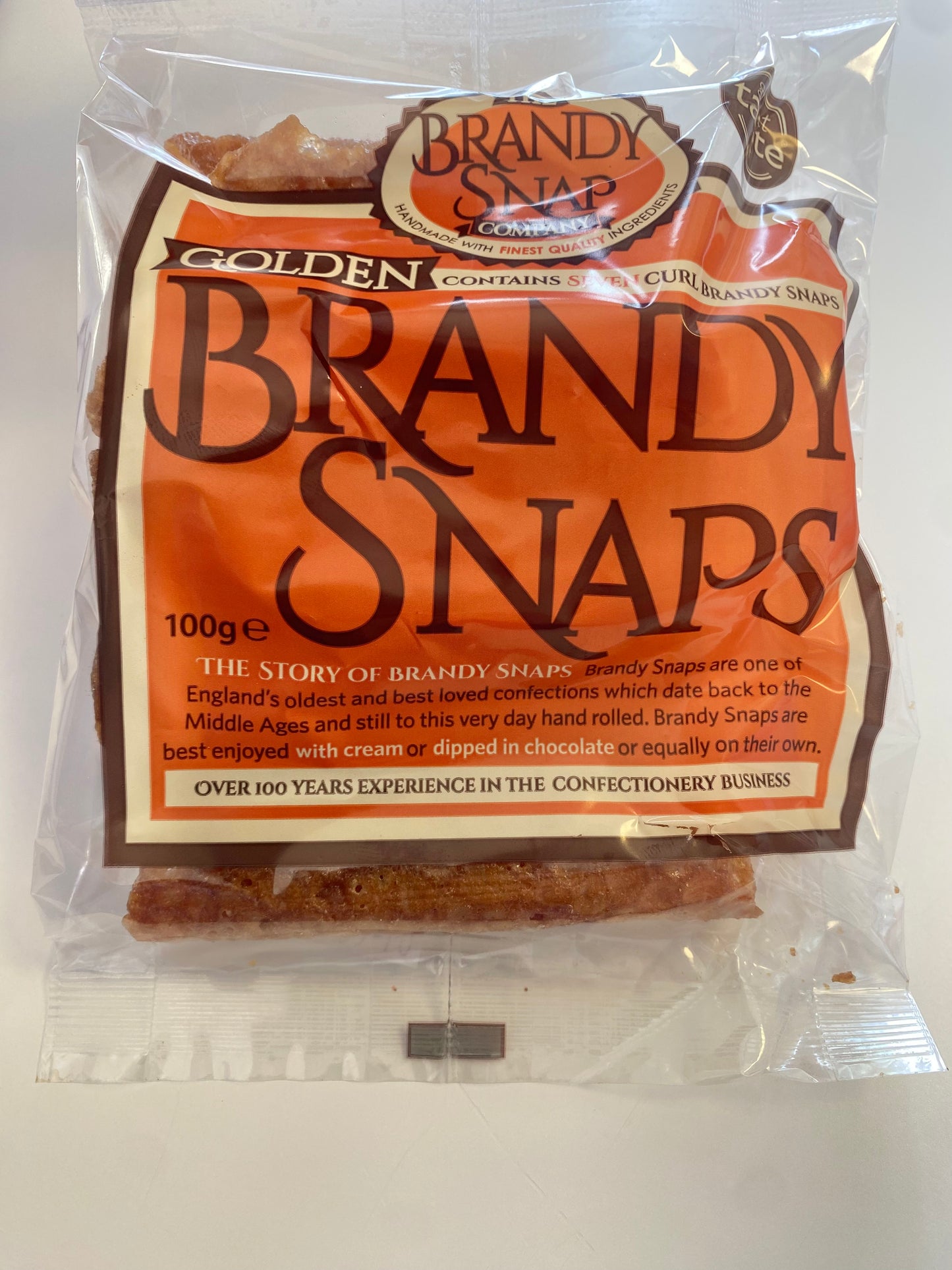 Golden Brandy Snaps