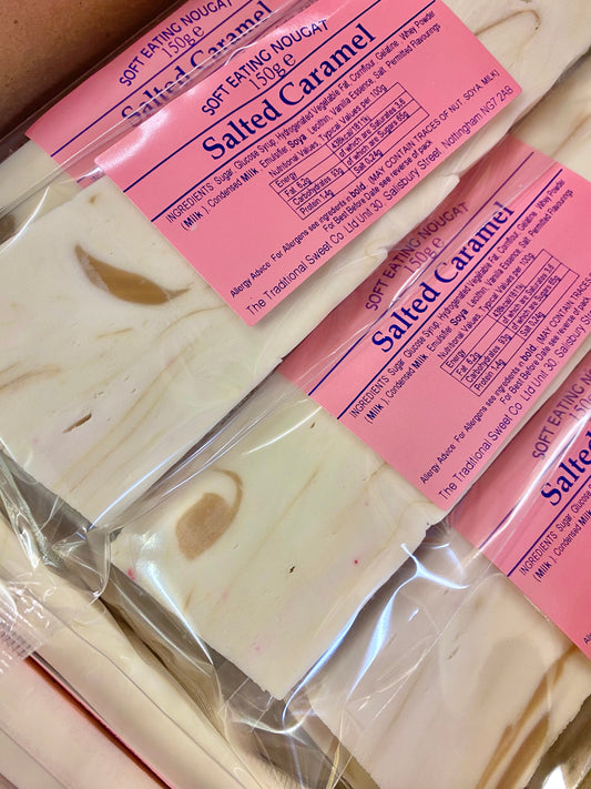 Salted Caramel Nougat Bar 150g