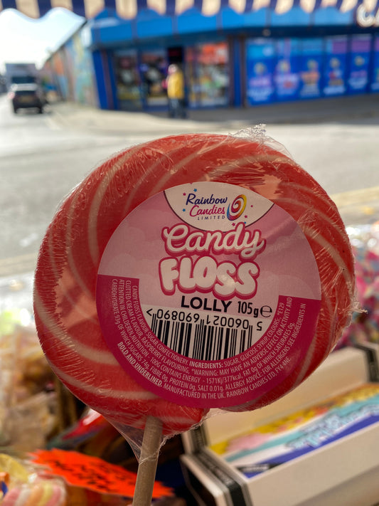 Candy Floss Lolly
