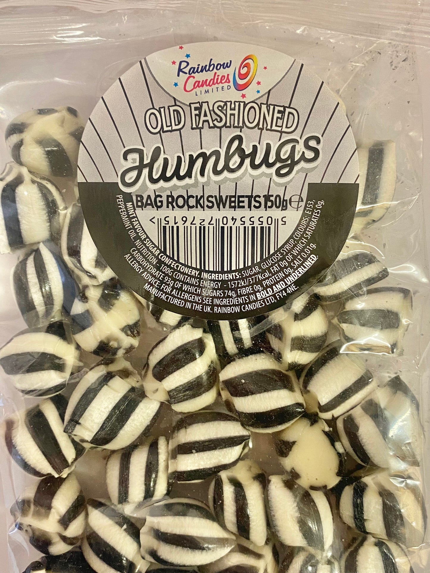 Humbug Rock Packet 150g