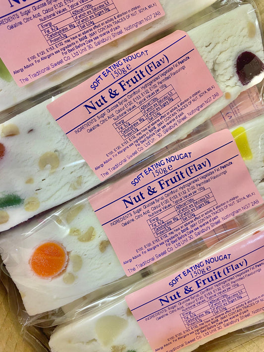 Nut & Fruit Nougat Bar 150g