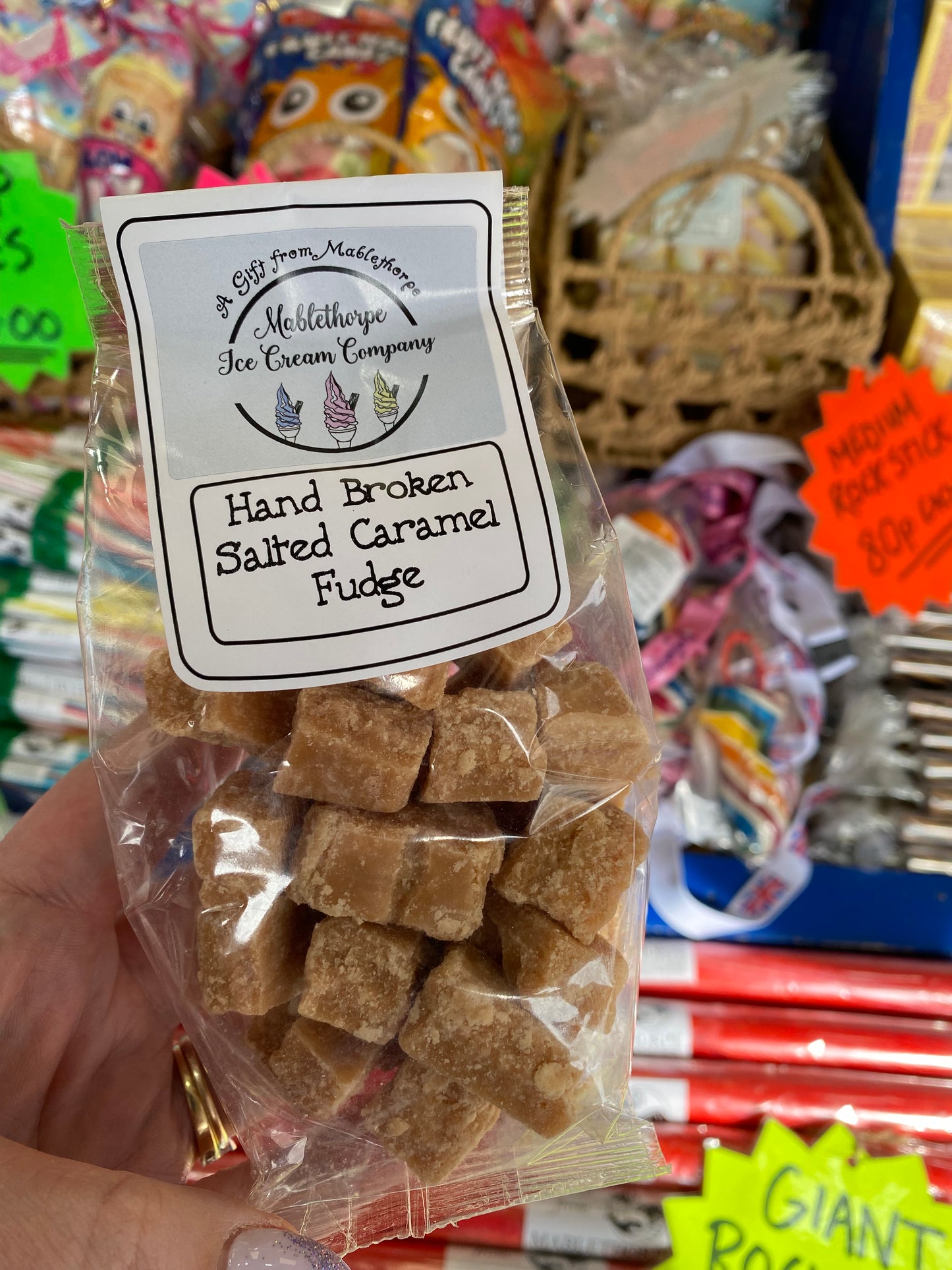 Salted Caramel Fudge