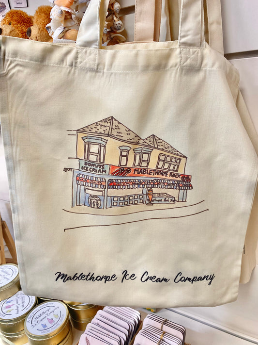 Mablethorpe Ice Cream Company Tote Bag