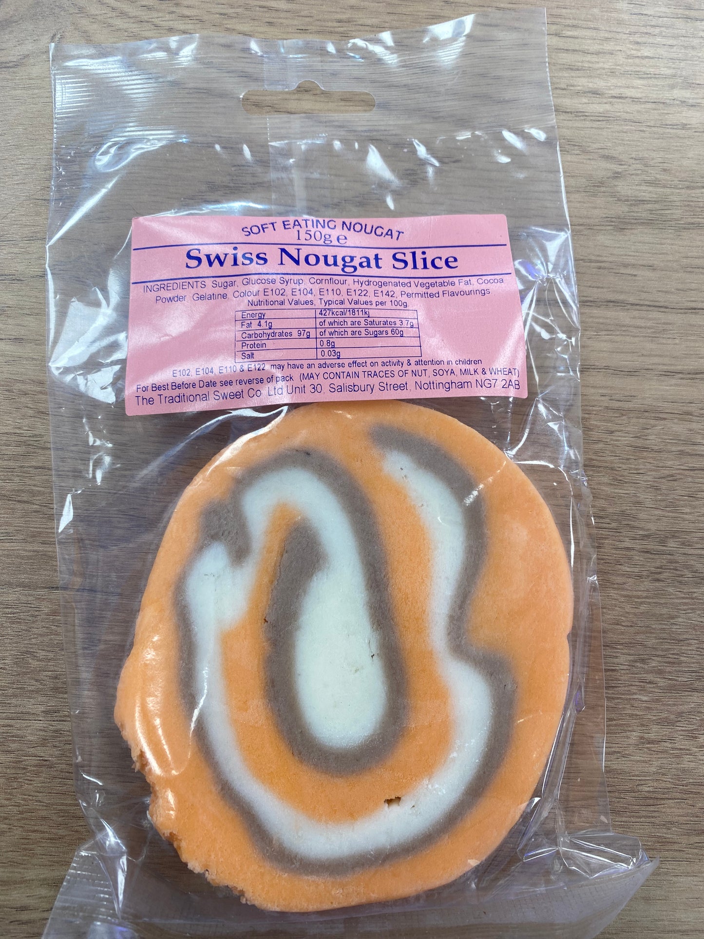Orange Nougat Swirl