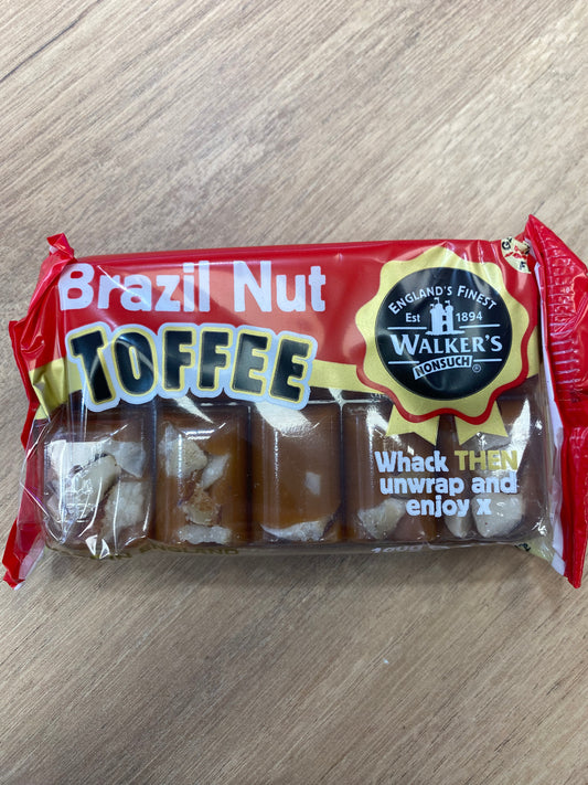 Brazil Nut Toffee Bar